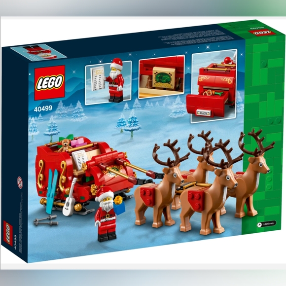 LEGO Santa's Sleigh (40499) plus FREE Christmas Fun VIP Add-On Pack (40609) - Picture 3 of 11